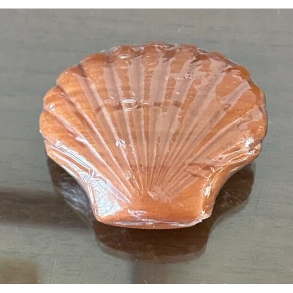 Vintage NOS Sealed Caswell Massey Shell Guest Bathroom Decorative Bar Soap
